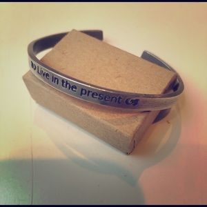 Live in the present bracelet. Now is the time :)